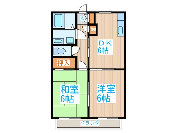 Ｖｉｔａ Ｂｅａｔａの物件間取画像